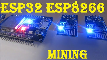 Duino Coin Mining | esp8266 esp32 майнинг | mining esp8266 esp32
