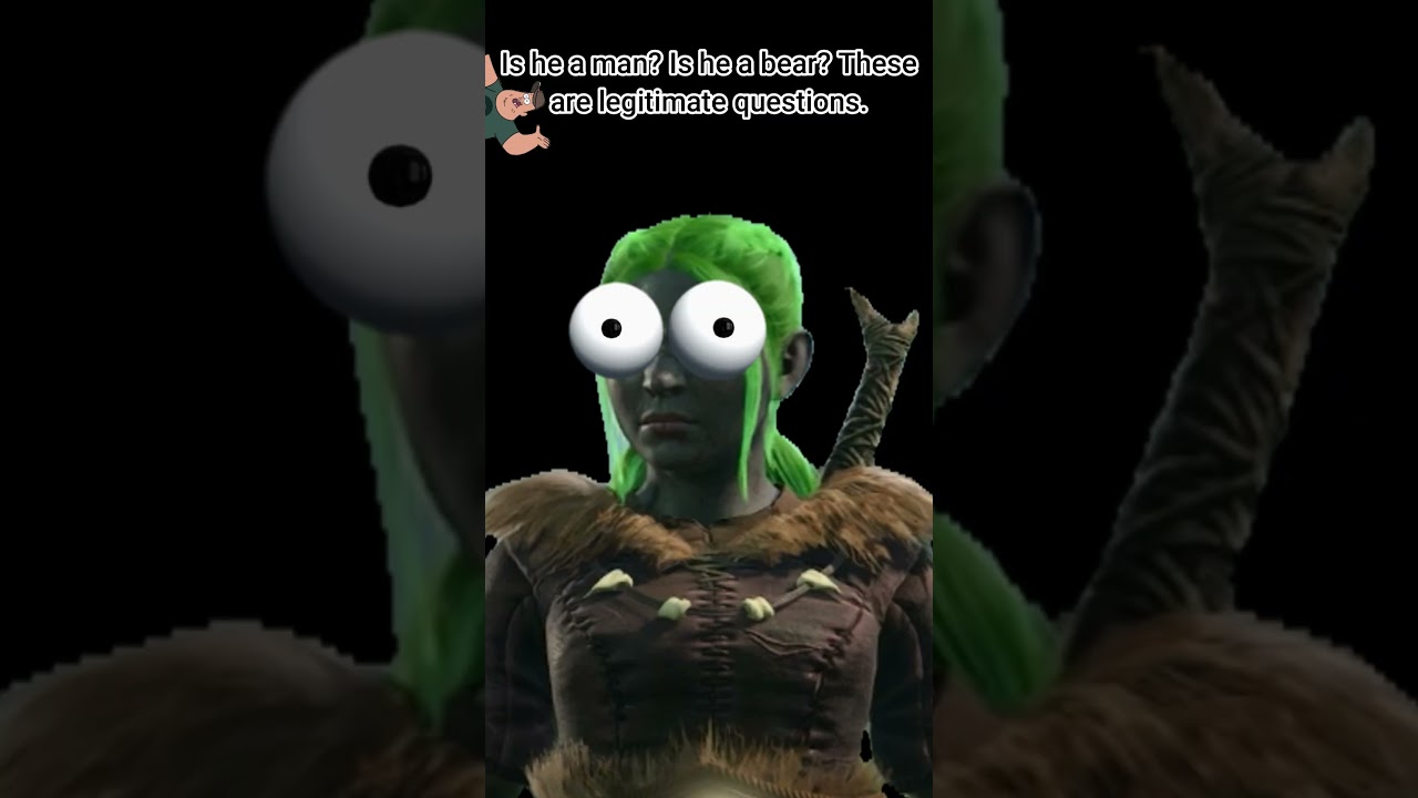 Halsin No  #baldursgate3 #gaming #baldursgate3game #memes
