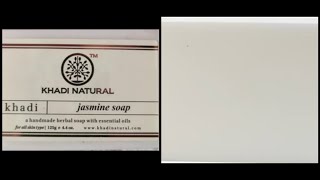 KHADI NATURAL JASMINE SOAP REVIEW IN TAMIL