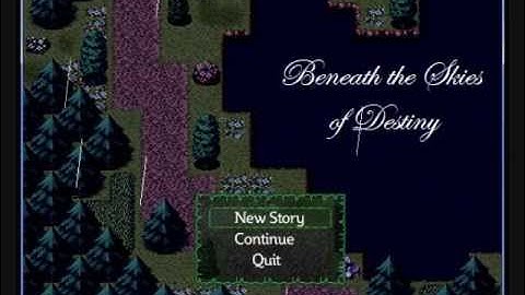 RPG Maker VX - Custom Title Screen