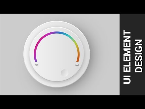 UI design tutorial for beginners | UI Elements Button | photoshop Tutrorial