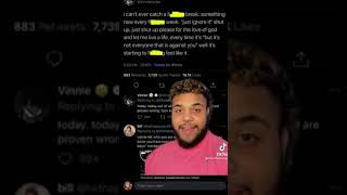 Vinnie Hacker EXPOSED for saying N word😱