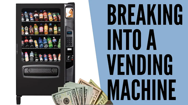 WE BROKE INTO A VENDING MACHINE!!!