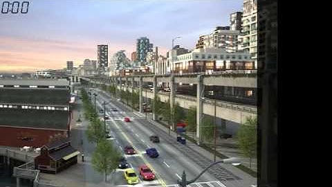 Alaskan Way Viaduct - Earthquake Simulation