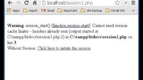 วิธีแก้ php warning session_start() cannot send session cache limiter แก้ได้ 100%