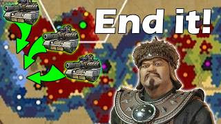 End your domination games QUICKLY! - Civilization VI as Genghis Khan