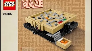 2016 LEGO Ideas Maze Set 21305 Instructions