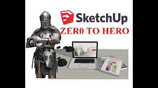 SketchUp 2019 - ตอนที่ 50/พื้นฐานการใช้คำสั่ง Text