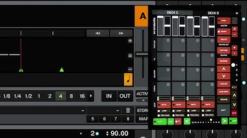 TouchOSC Remix Decks Controller for iPad / Traktor Pro