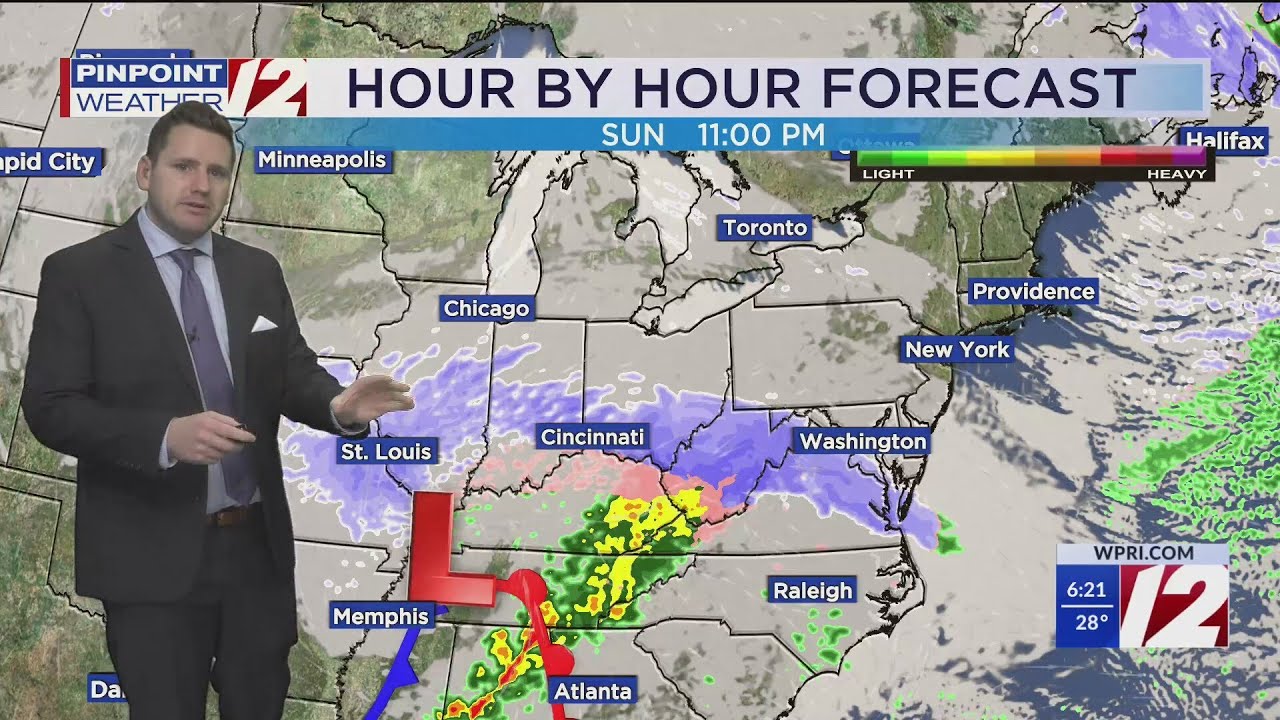WPRI 12 Weather Forecast 1/5/25: Mainly Dry, Cold, and Blustery Next ...
