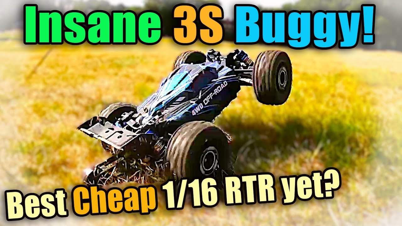 Hyper GO Buggy brushless 3S 4WD 1:16 RTR blau 