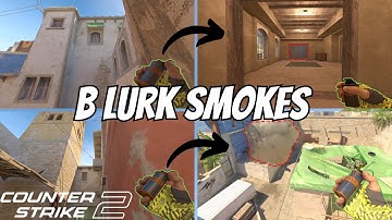 The 2 BEST Apartment Lurk Smokes On Mirage CS2
