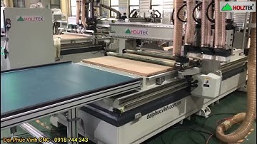 Máy cnc nesting Holztek 4 đầu dao HT-R4F giá tốt nhất TP. HCM