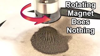 🔬#MESExperiments 35: Faraday's Paradox using Iron Filings