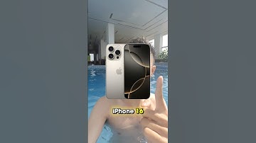 Thử Iphone 16 có chống nước không ?
