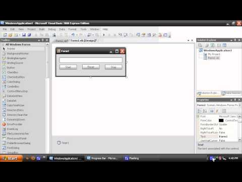 Visual Basic 2008 Progress Bars