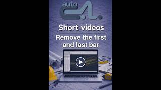 Remove the first and last bar #reinforcedconcrete #structuralengineering #zwcad #autocad