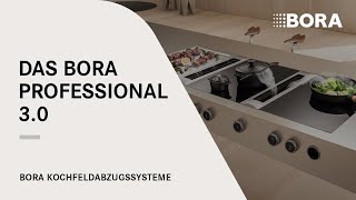 Das High-End-Kochfeldabzugssystem BORA Professional 3.0