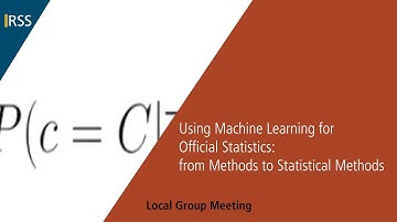 Using Machine Learning for Official Statistics: from Methods to Statistical Methods
