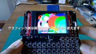 豊四季タイニーBASIC for Arduino STM32が使えるポータブルコンピューターを作りました。