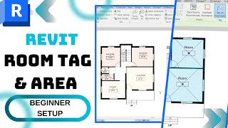 Revit Room Tag & Room Separator Tutorial | How to Show Room Area | Beginner Guide #revittutorial
