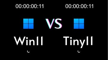 Windows 11 vs Tiny 11 Speed Test (Which is Best?) | 2025