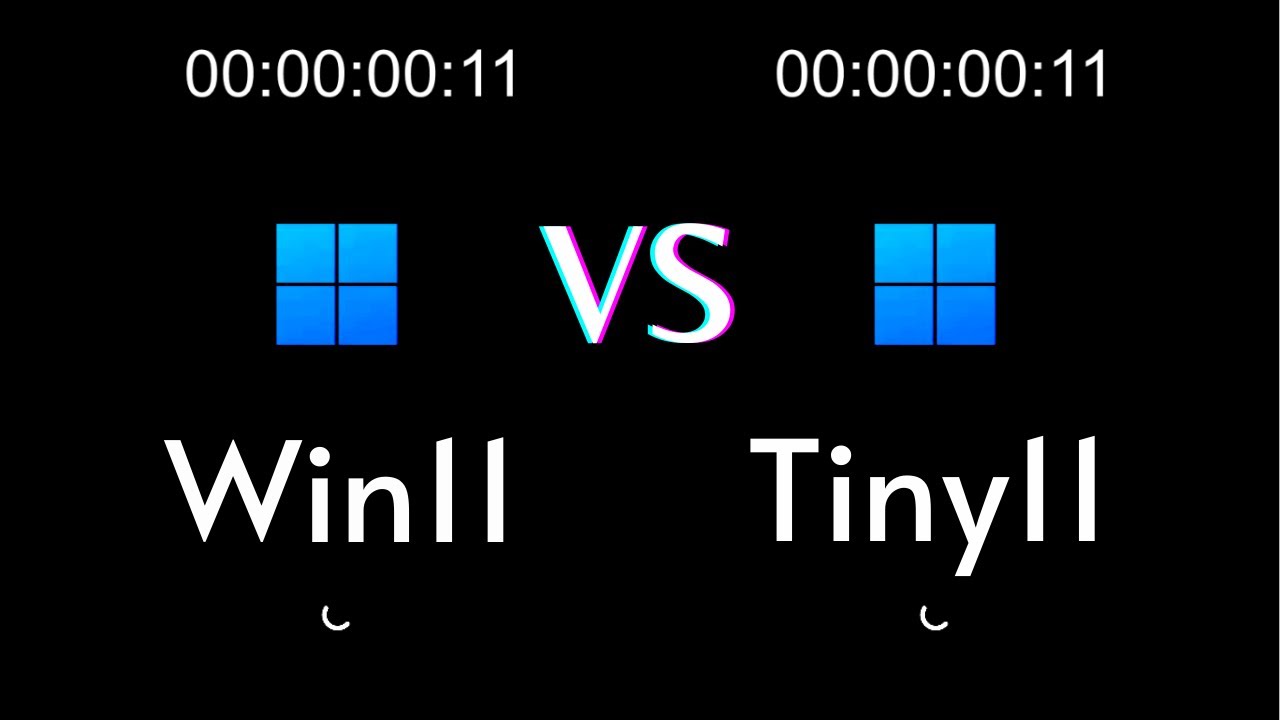 Windows 11 vs Tiny 11 Speed Test (Which is Best?)