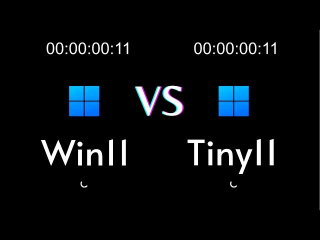 Windows 11 vs Tiny 11 Speed Test (Which is Best?)
