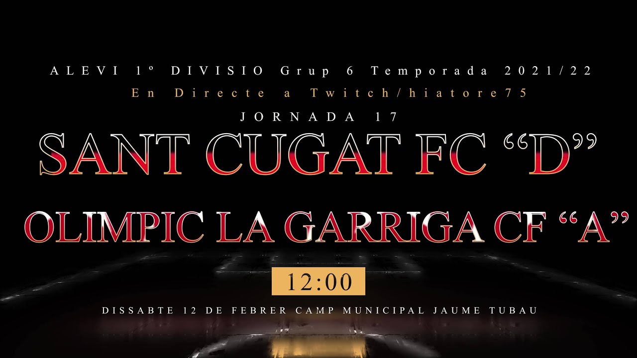 Resumen Jornada 17 Sant Cugat FC 