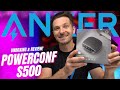 Anker powecconf s500 unboxing and review  great conference meeting micspeaker