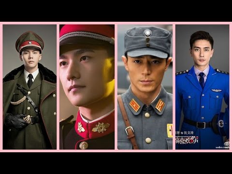 Video 10 nam thần Hoa ngữ trong quân phục,Ai đẹp hơn? - youtube