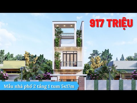 Video Đẹp Không Tỳ Vết Với Mẫu Nhà Phố 2 Tầng 1 Tum Hiện Đại... - youtube