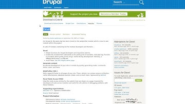 Drupal 8 profiler
