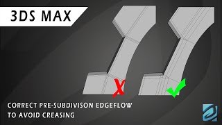 3DS Max Tutorial - Correct Edge Flow for Subdivision