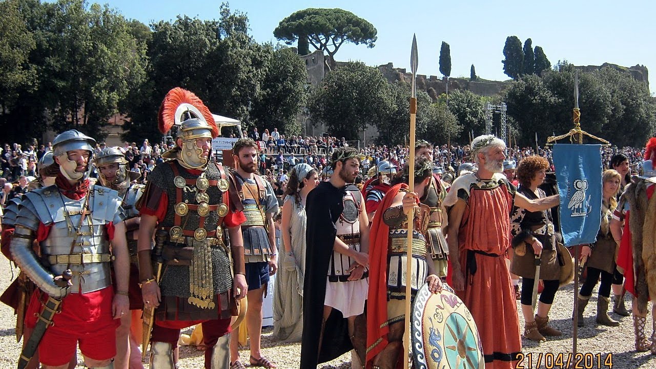 Древний Рим - Мы на дне Рождения Рима в 2014 году - Natale Di Roma 2767