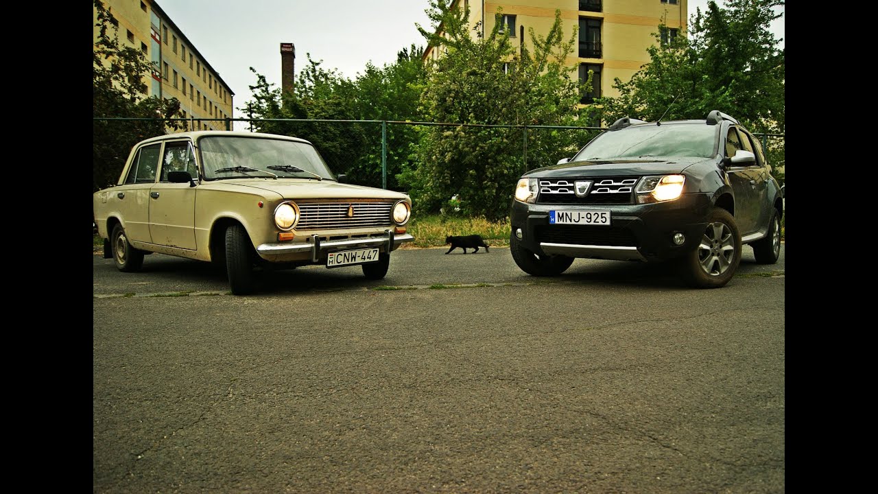  Dacia  Duster Vs Lada 1200  Aut s ld z s mint a 