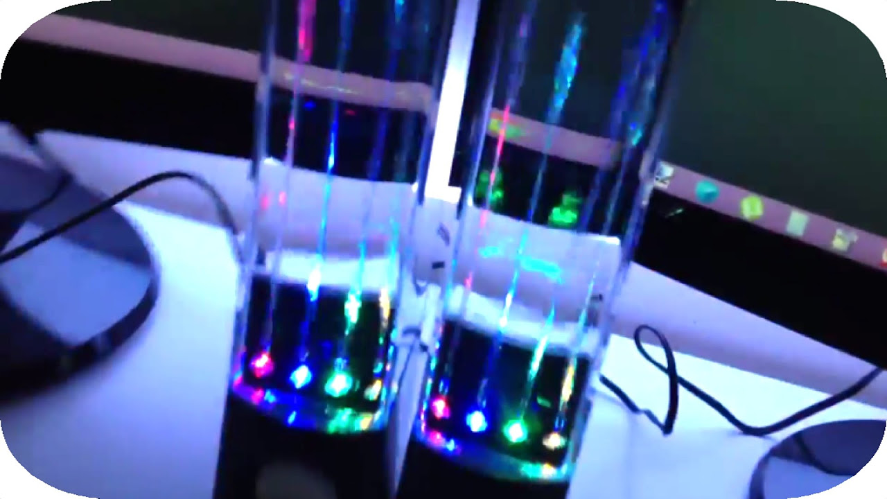 LED Dancing Water Speakers Review
