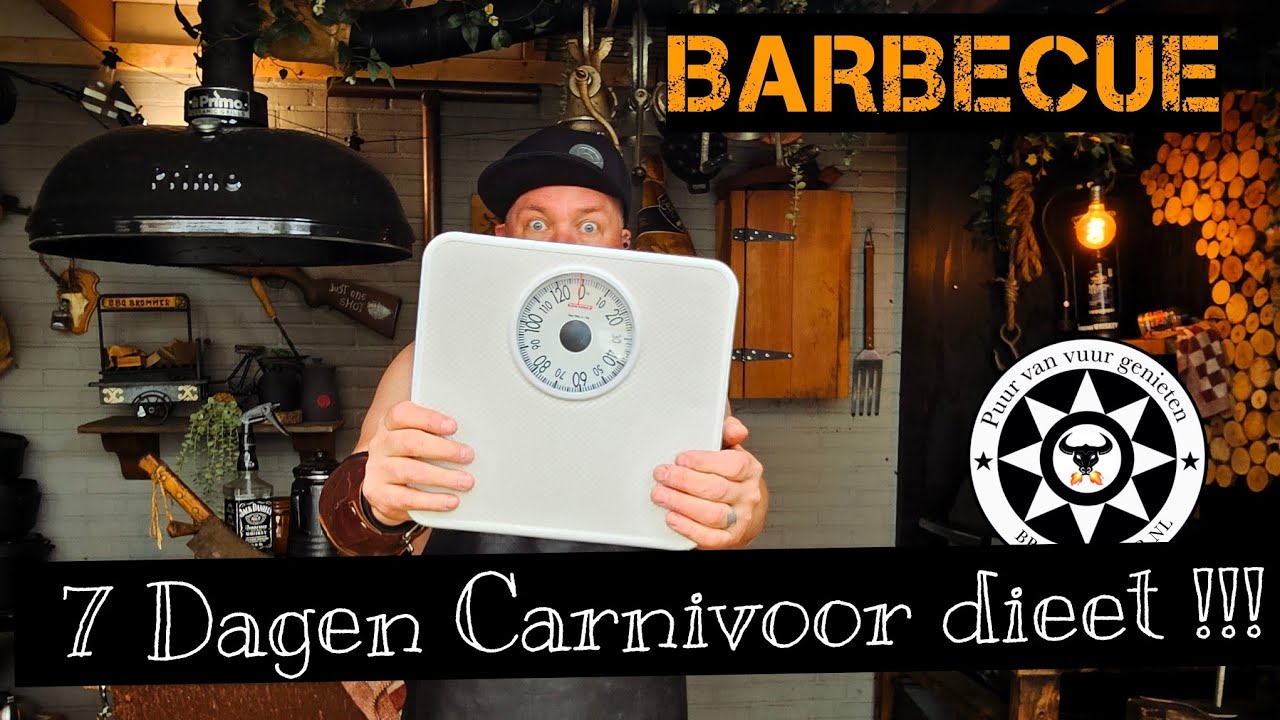7 dgn Carnivoor dieet - Gaat goed met bbq