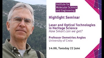 Highlight Seminar: Laser and Optical Technologies in Heritage Science - How smart can we get?