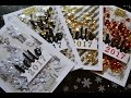 HOLIDAY CARD SERIES 2016 || Hello 2017 shaker cards (fuse tool + mass production)