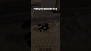 Trolling new players be like💀 #tsb #thestrongestbattlegrounds