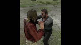 Arthur Morgan vs Micah Bell | Brutal Fist Fight - Red Dead Redemption 2 #rdr2 #arthurmorgan #micah