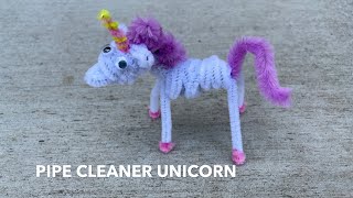 Pipe Cleaner Unicorn Craft