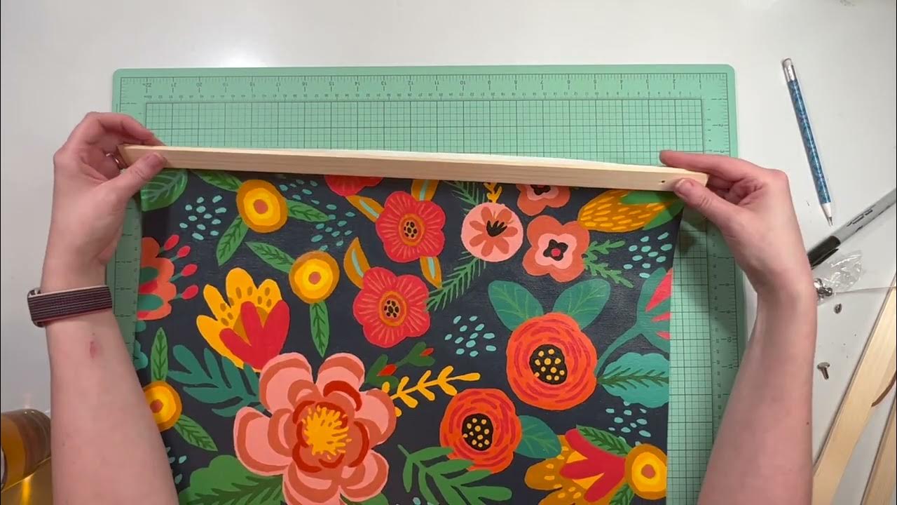 Artist's Loft Paint by Number Adding the mounting kit "Charming