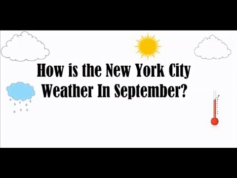 September Weather in New York City