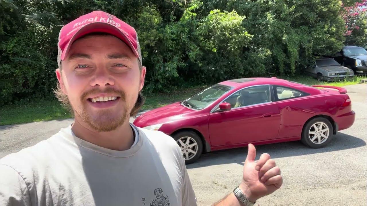 Buying the CHEAPEST Honda Accord at the auction! Save or scrap? - YouTube