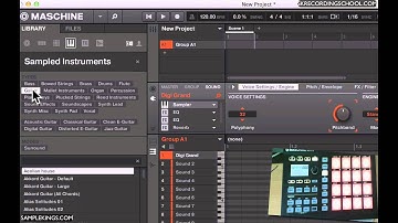 Maschine Mikro 2.05 Lesson 06:of 120 The Browser Part 3