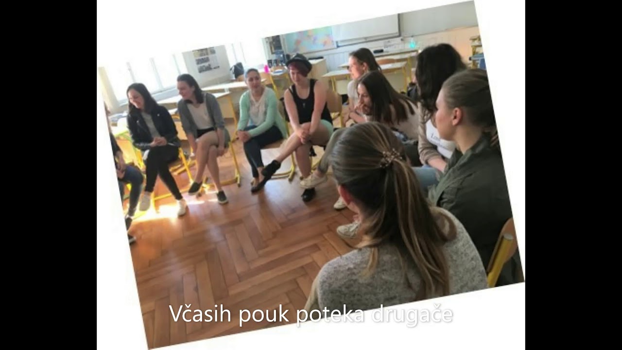 Gimnazija Poljane - Dijaki v krogu