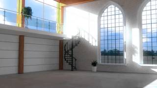 Luxury garage 3D model from CGTrader.com