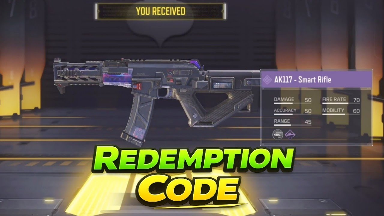 Free CODES for Epic AK117 - Smart Rifle and Ranked Shield Card - YouTube